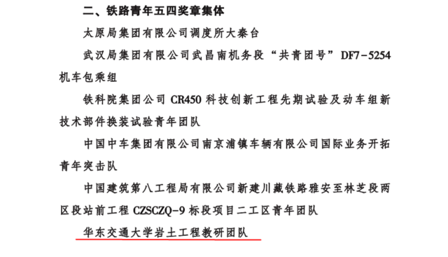 扎进红土地 筑基新赣鄱——记第22届铁路青年五四奖章集体2026世界杯官网岩土工程教研团队